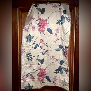 ANNE DE SOLENE Melodie California King Pillowcase NWOT Blue Purple 36x21